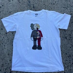 OPI White Tee with Colorful Graphic